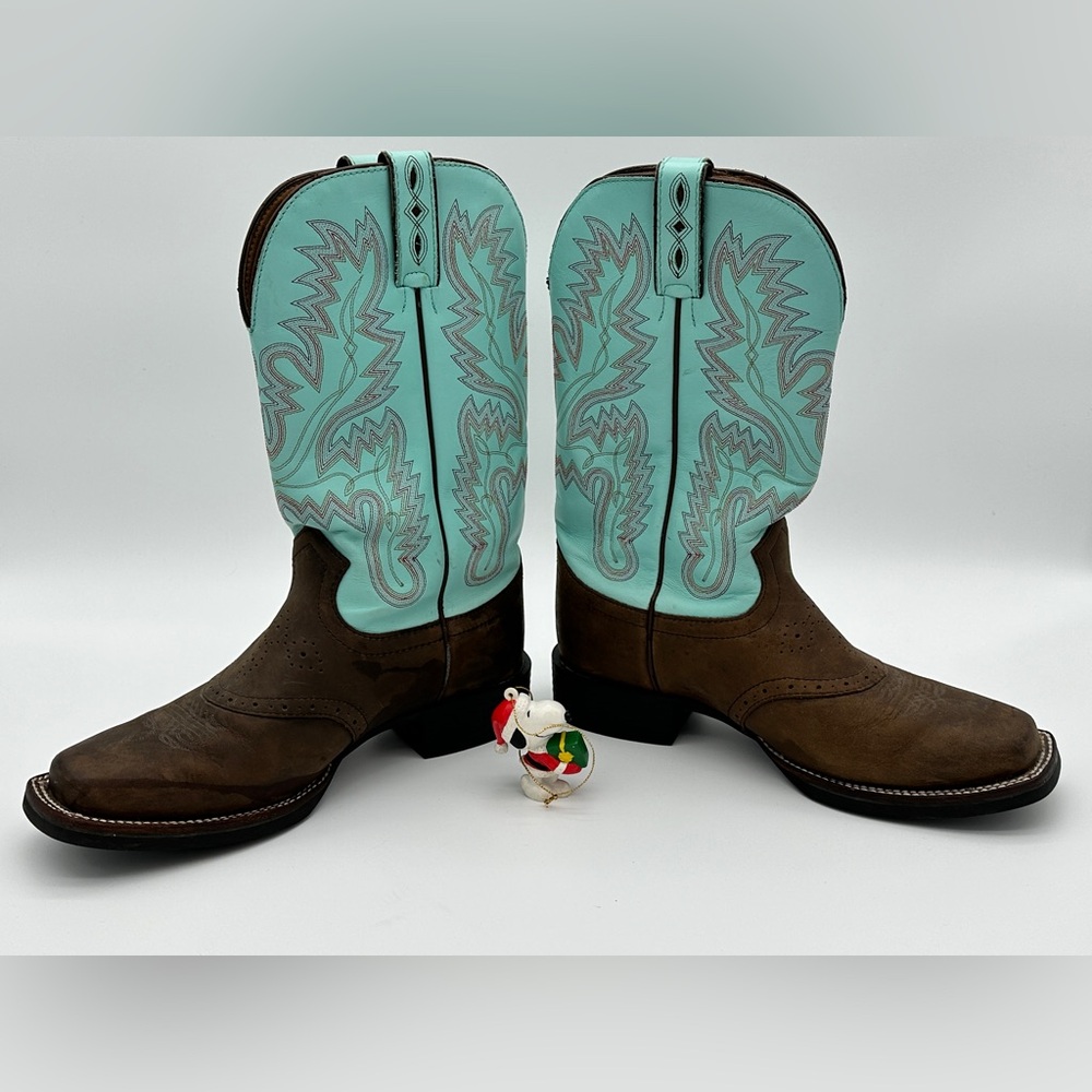 Womens Justin Boots Cowboy Western Boots—SIZE 8B
